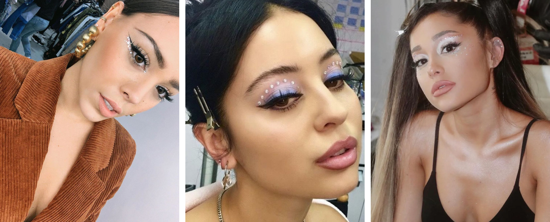 ¿Cómo aplicar cristales en tu maquillaje?