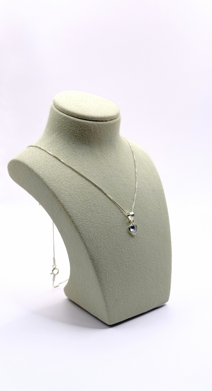 Emma Clara - Collar Dije Cristal Enchapado Plata 925