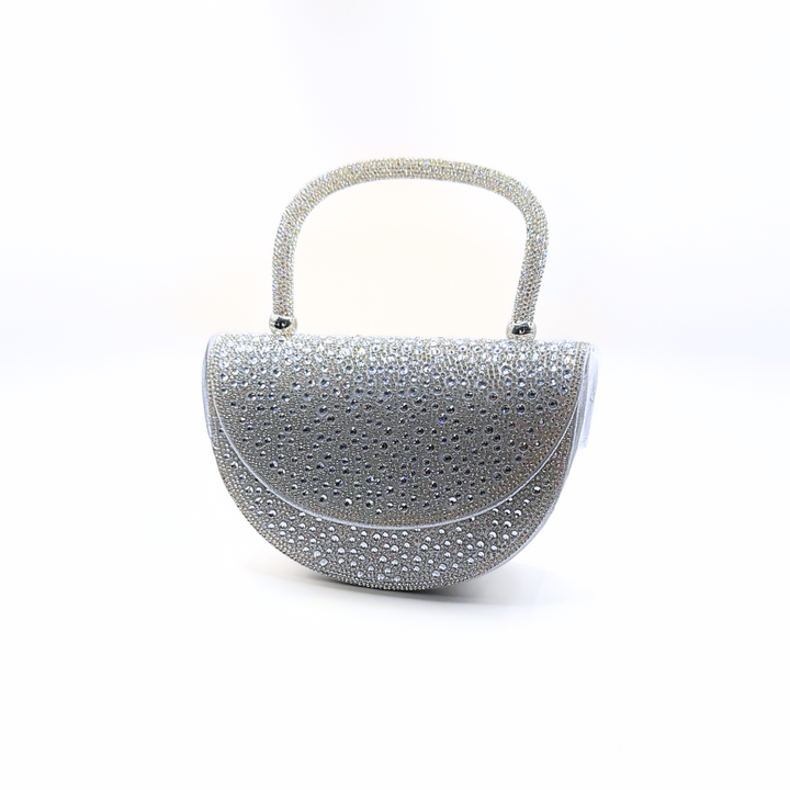 Emma Clara - Cartera de Fiesta Con Manilla Plateada