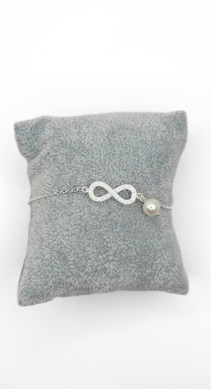 Emma Clara - Brazalete Dije Infinito Circón Plata 925