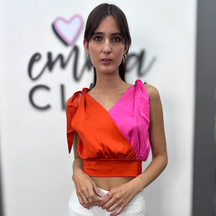 Emma Clara - Top Bicolor Edith Naranjo