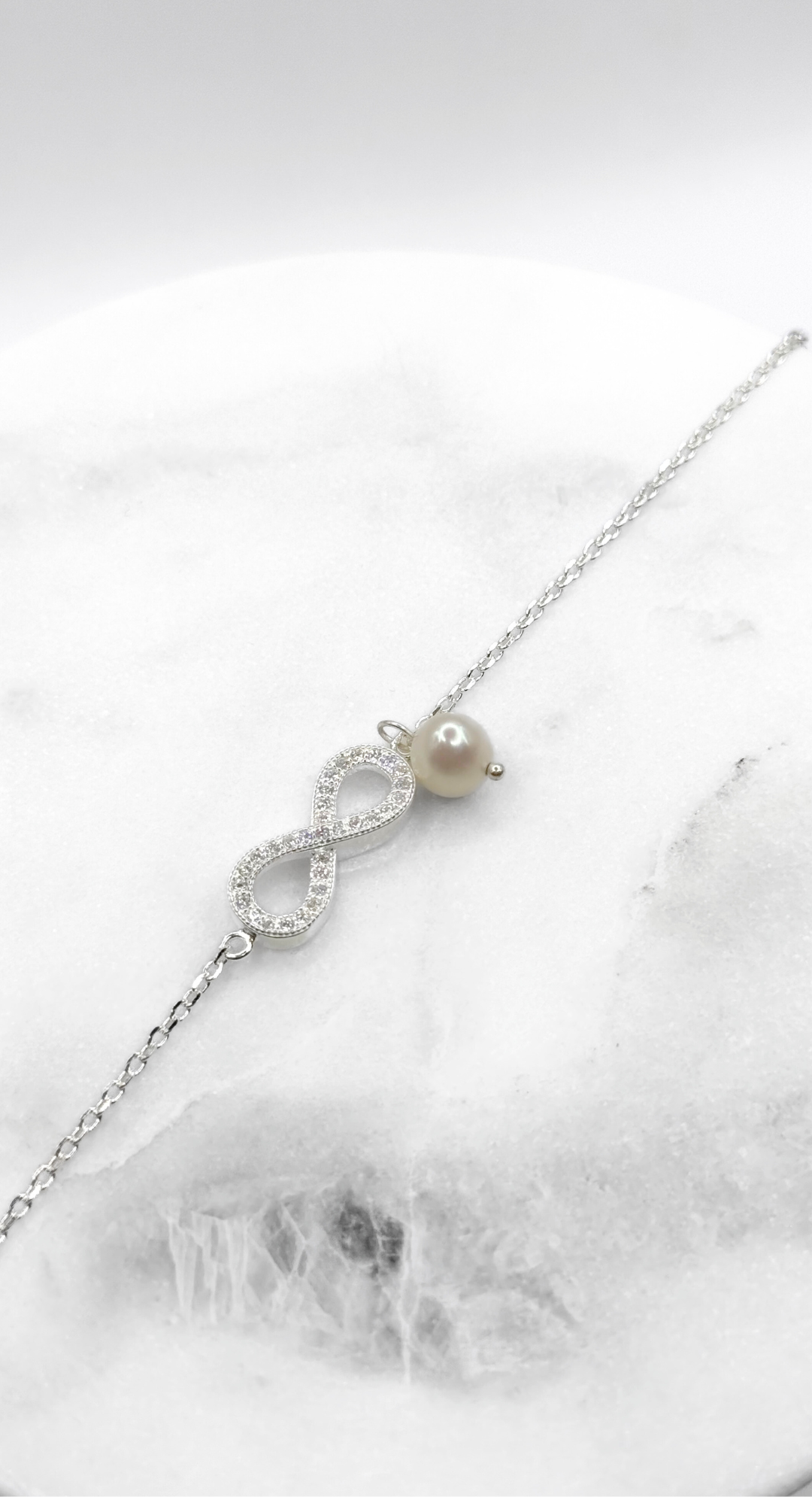 Emma Clara - Brazalete Dije Infinito Circón Plata 925