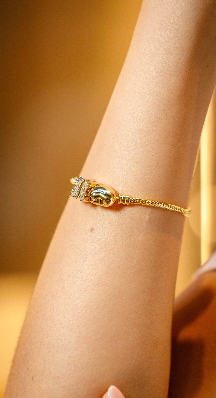 Emma Clara - Brazalete P-Dora Dije Mariposa Dorada