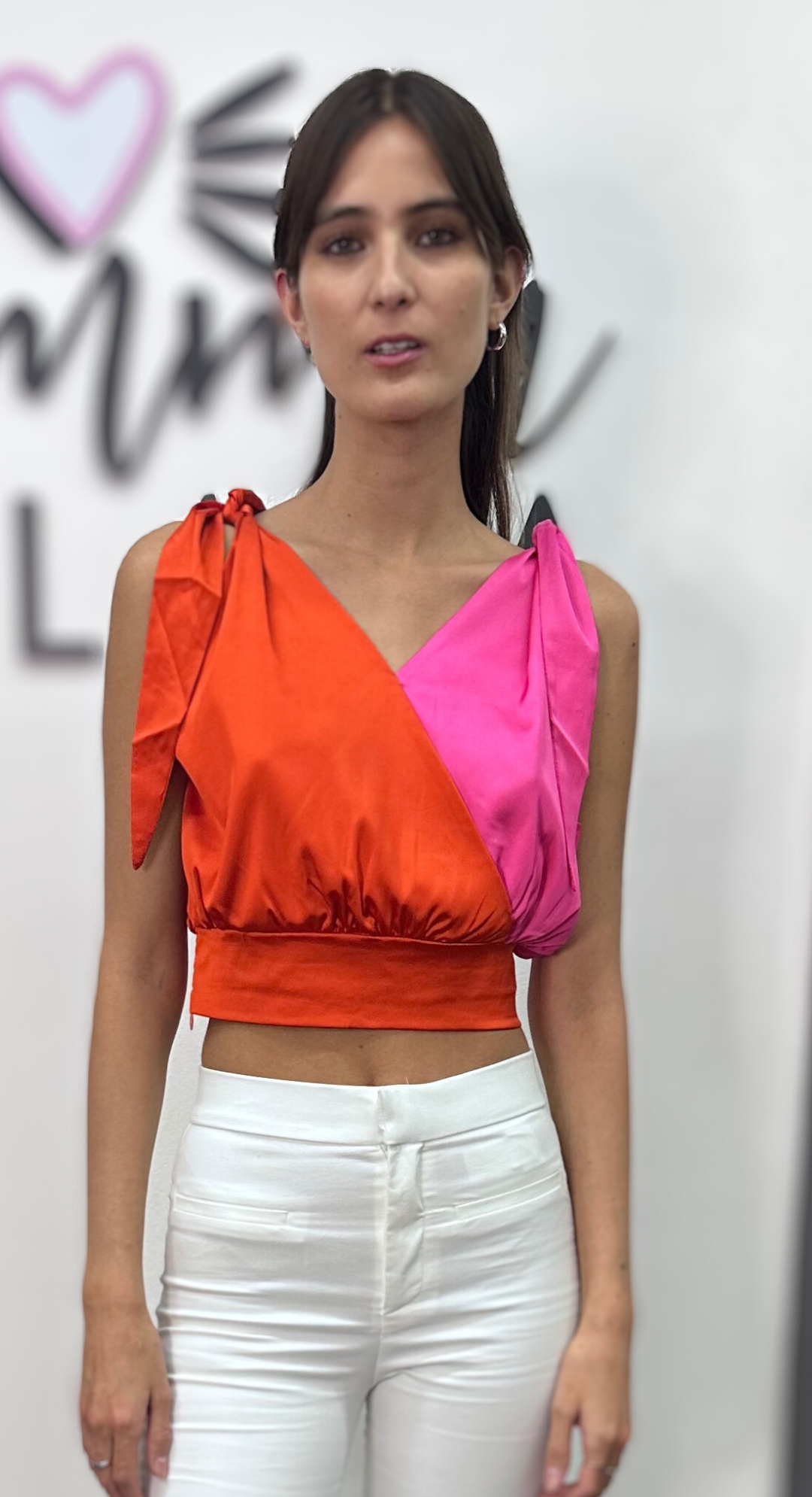 EMMA CLARA - TOP BICOLOR EDITH