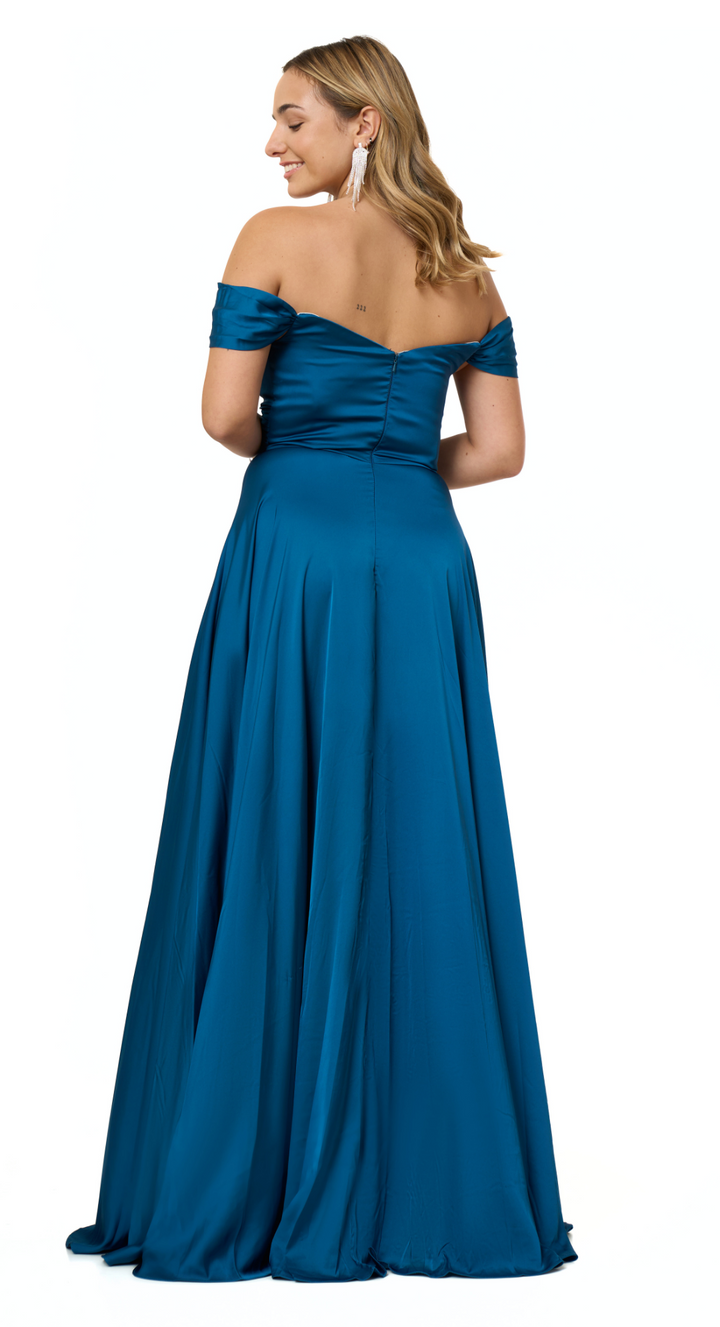 Emma Clara - Vestido Largo de Fiesta Cris French Navy