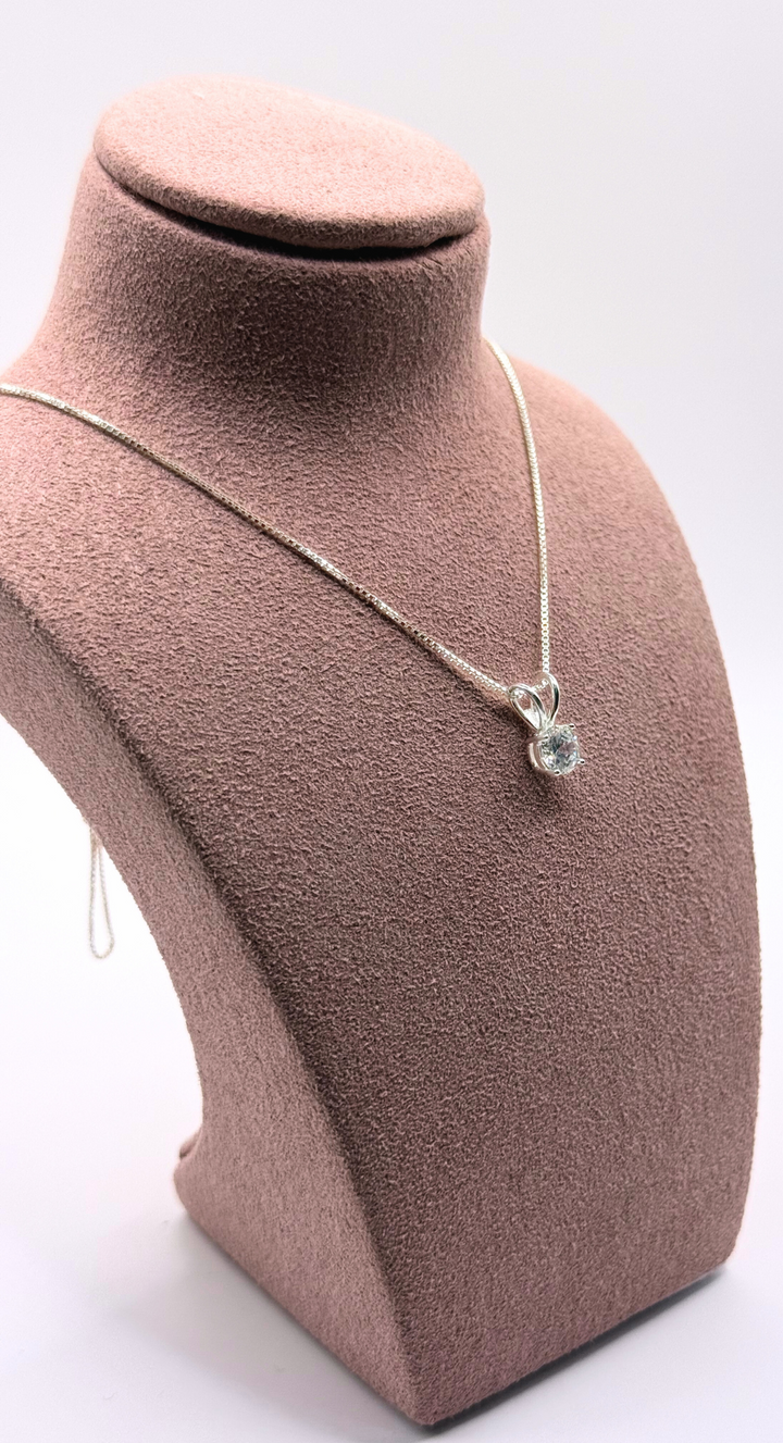 EMMA CLARA - COLLAR DIJE CRISTAL PLATA 925