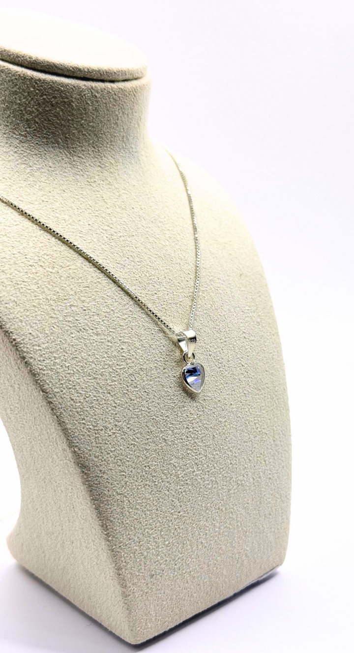 Emma Clara - Collar Dije Cristal Enchapado Plata 925