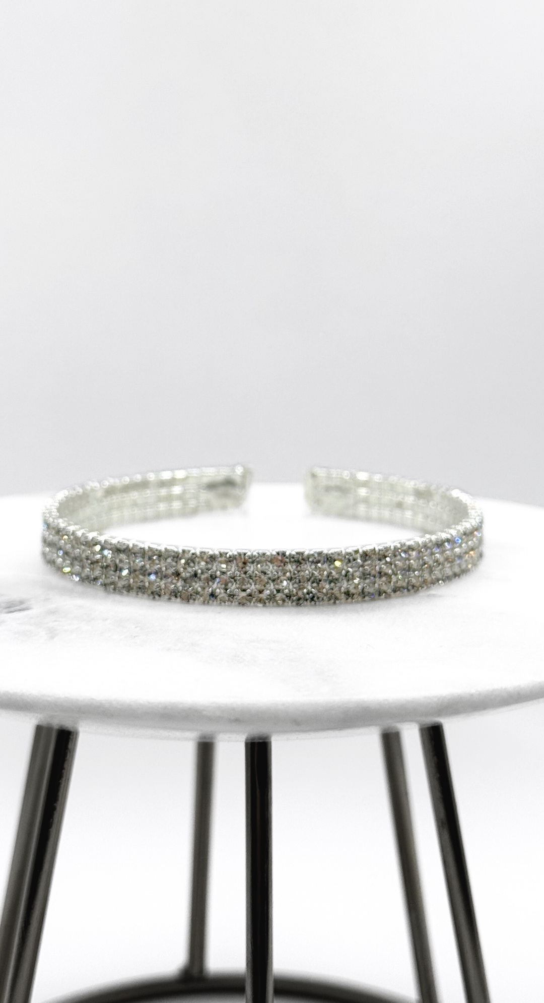 EMMA CLARA - BRAZALETE EN FANTASÍA STRASS PLATA
