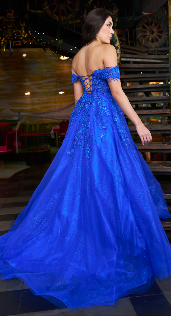 Emma Clara - Vestido Princesa Emiliana Azul Royal