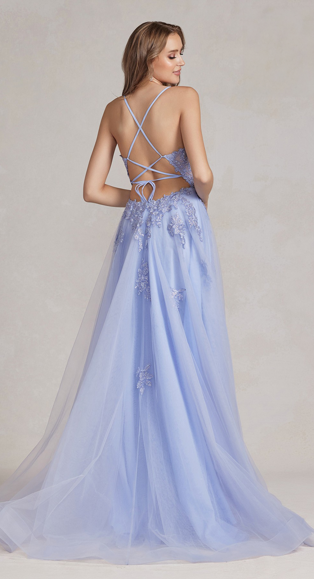 Emma Clara - Vestido Princesa Rebecca II Periwinkle