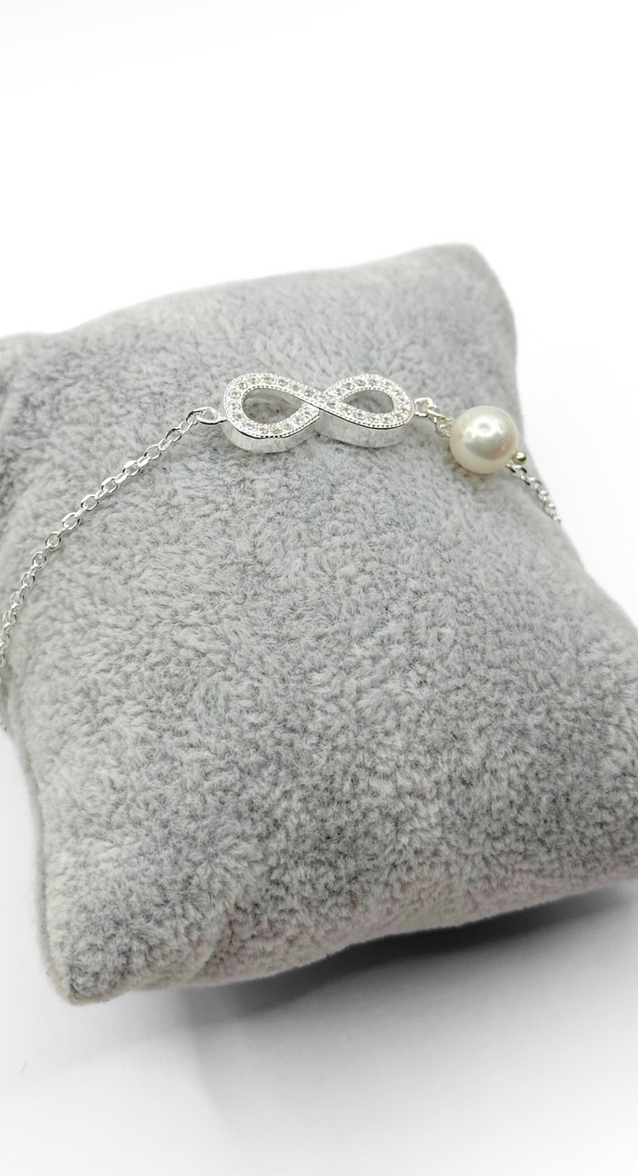 Emma Clara - Brazalete Dije Infinito Circón Plata 925