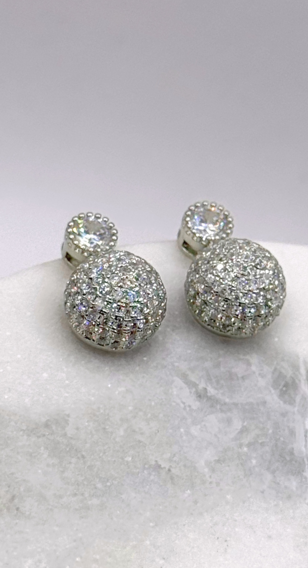 Emma Clara - Aros Perlas con Circón Plata