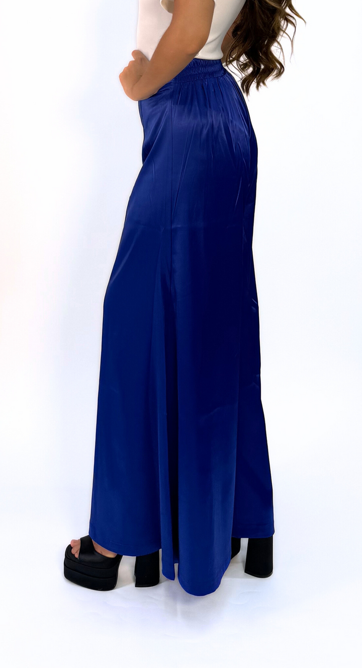 EMMA CLARA - PALAZZO SATÍN AZUL ROYAL