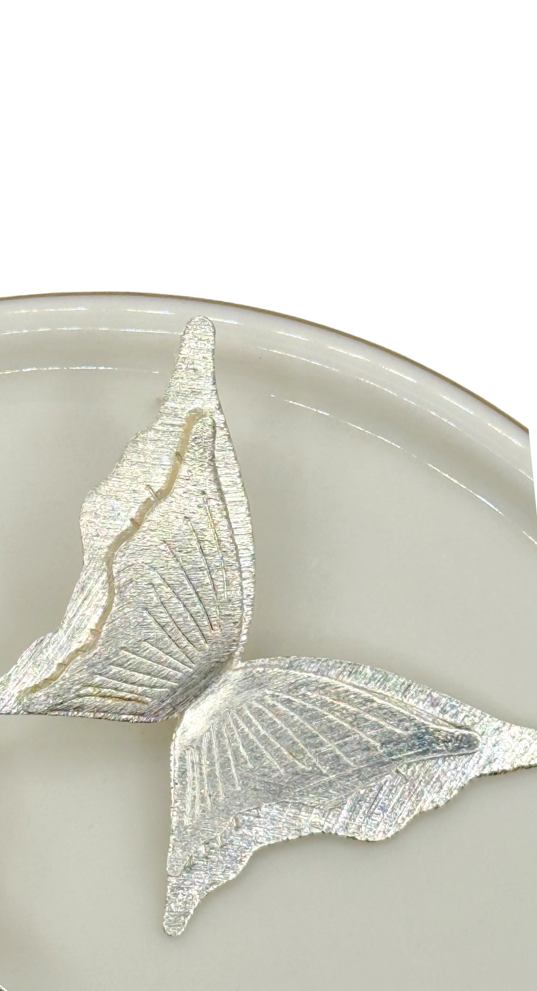 EMMA CLARA - AROS DISEÑO MARIPOSA ENCHAPADO PLATA