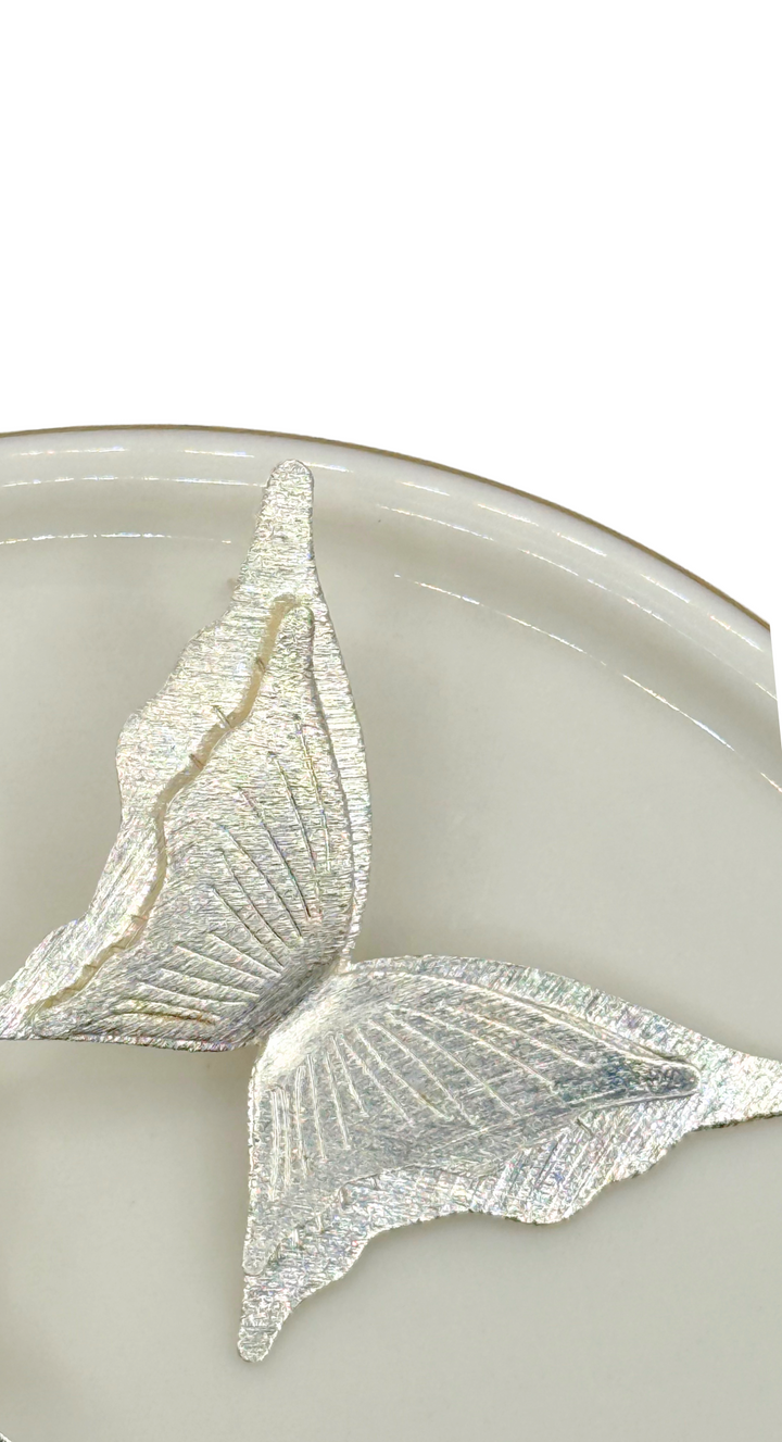 EMMA CLARA - AROS DISEÑO MARIPOSA ENCHAPADO PLATA