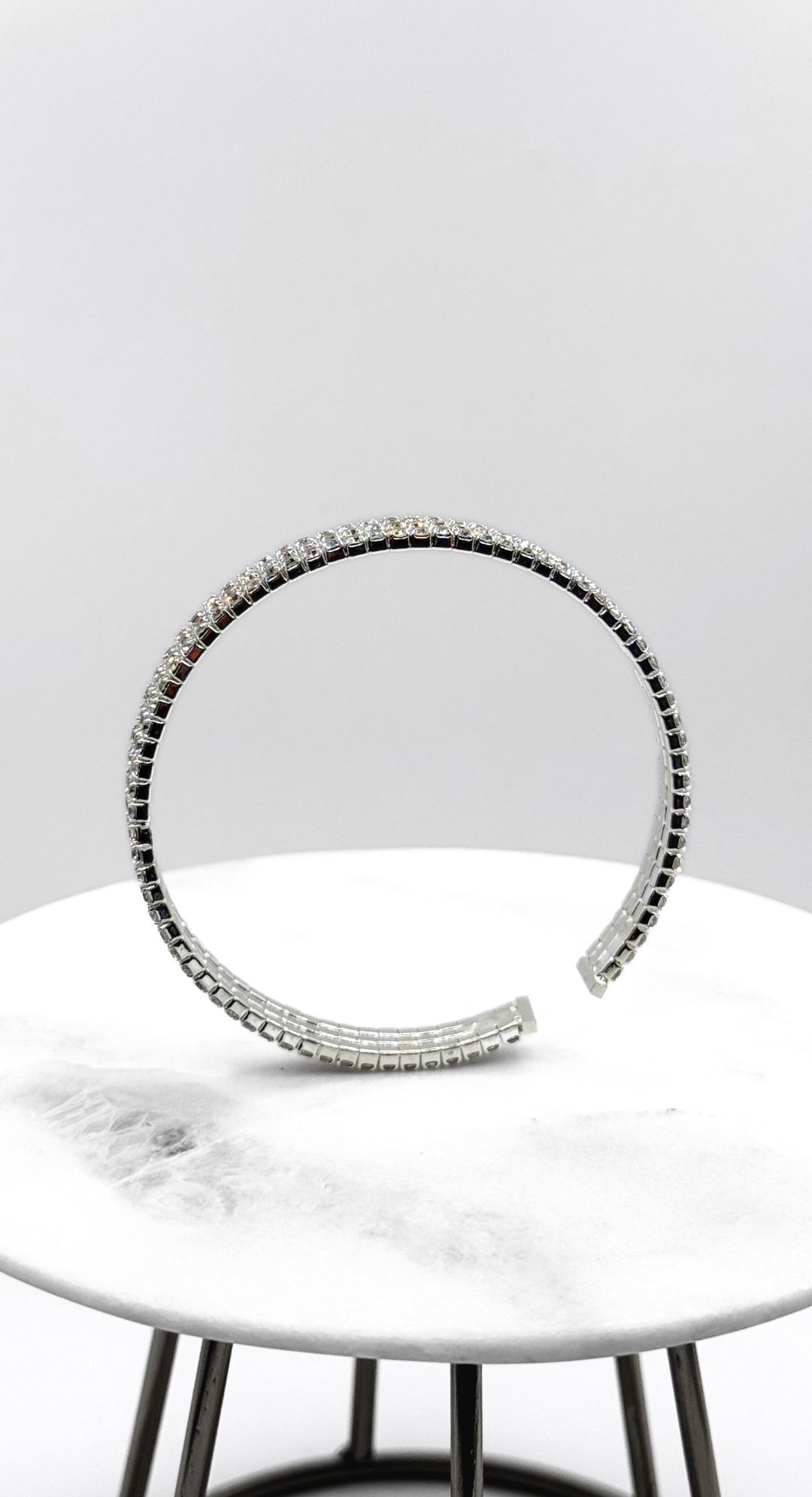 EMMA CLARA - BRAZALETE EN FANTASÍA STRASS PLATA