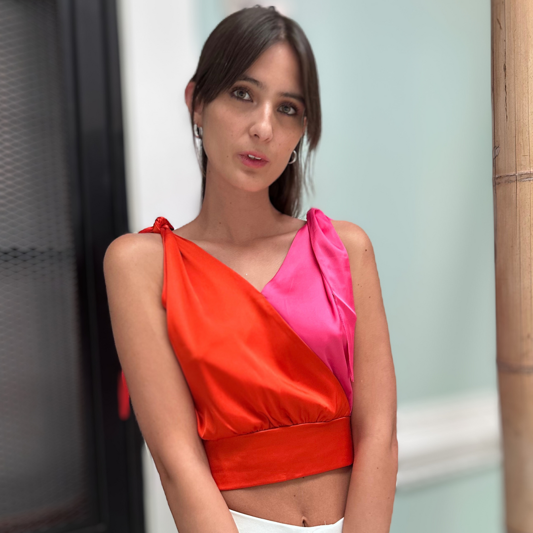 Emma Clara - Top Bicolor Edith Naranjo