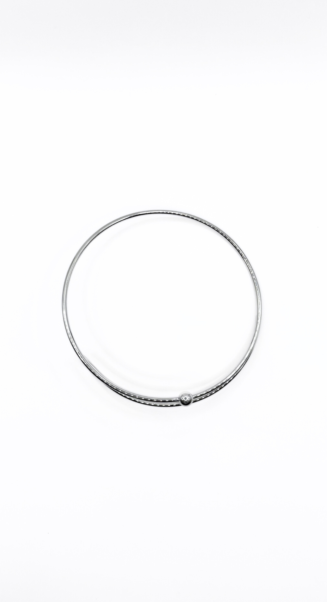 EMMA CLARA - ESCLAVA AJUSTABLE EN FANTASÍA PLATA