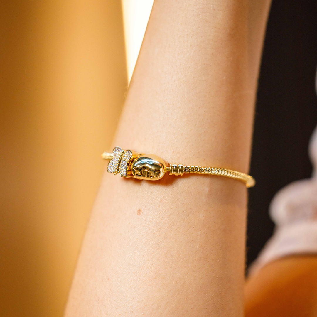 Emma Clara - Brazalete P-Dora Dije Mariposa Dorado