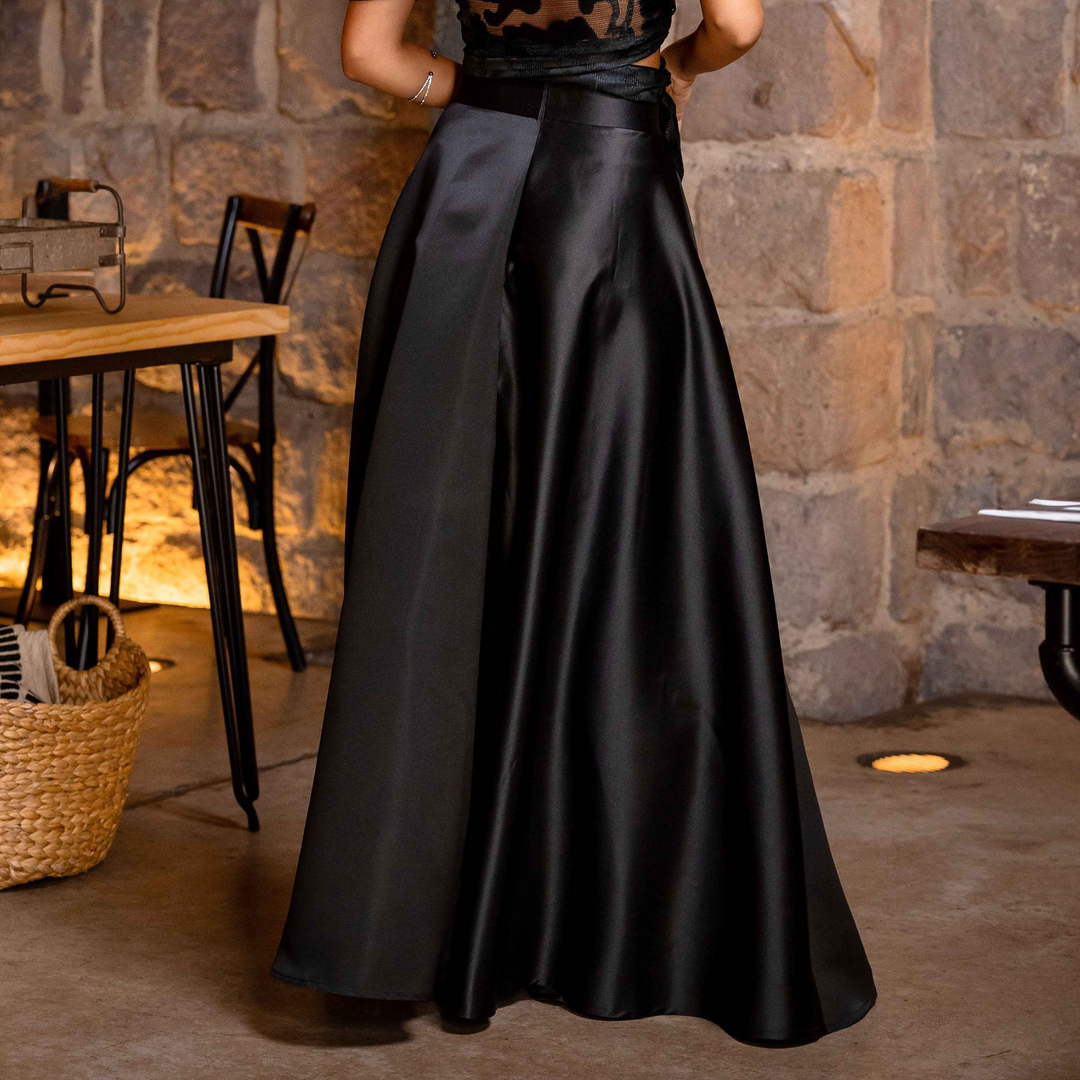 Emma Clara - Maxi Falda Negro