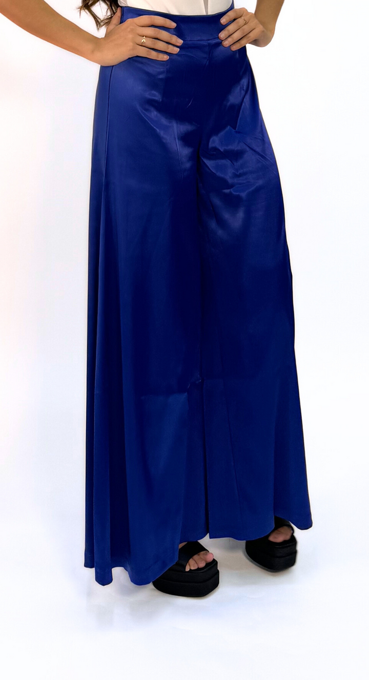 EMMA CLARA - PALAZZO SATÍN AZUL ROYAL