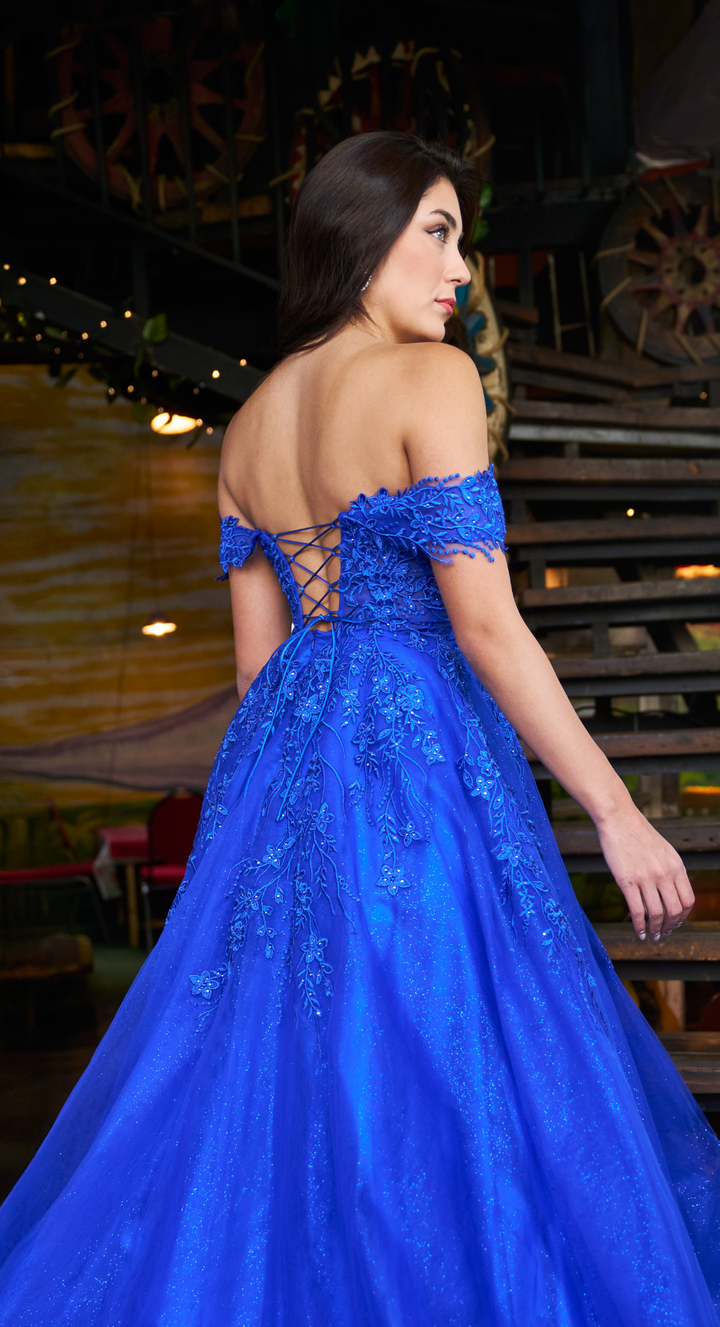 Emma Clara - Vestido Princesa Emiliana Azul Royal