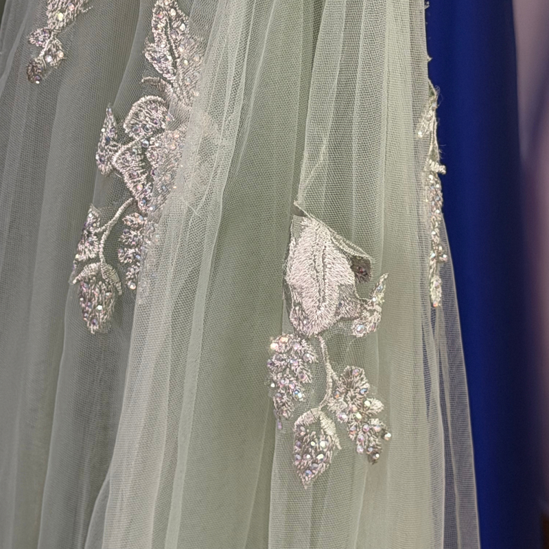Emma Clara - Vestido De Fiesta Princesa EC3214 Verde Sage