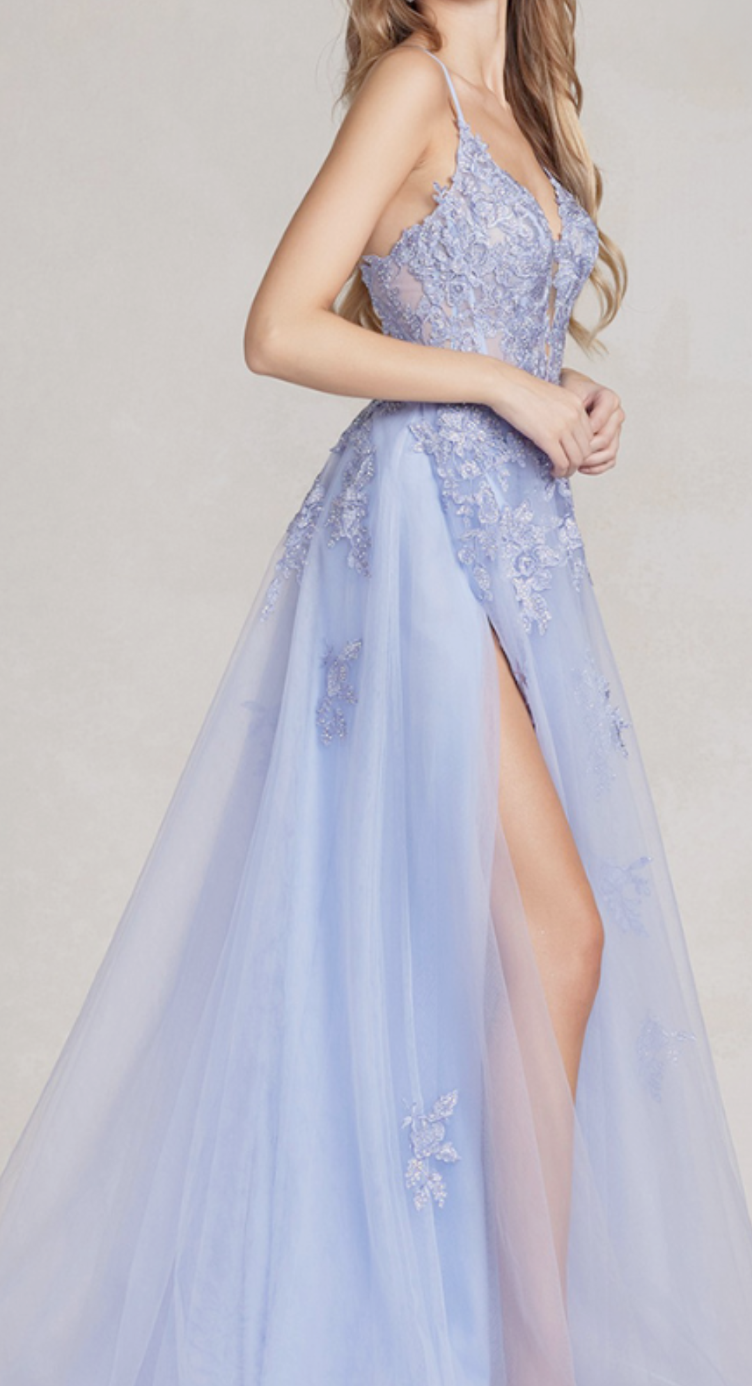 Emma Clara - Vestido Princesa Rebecca II Periwinkle