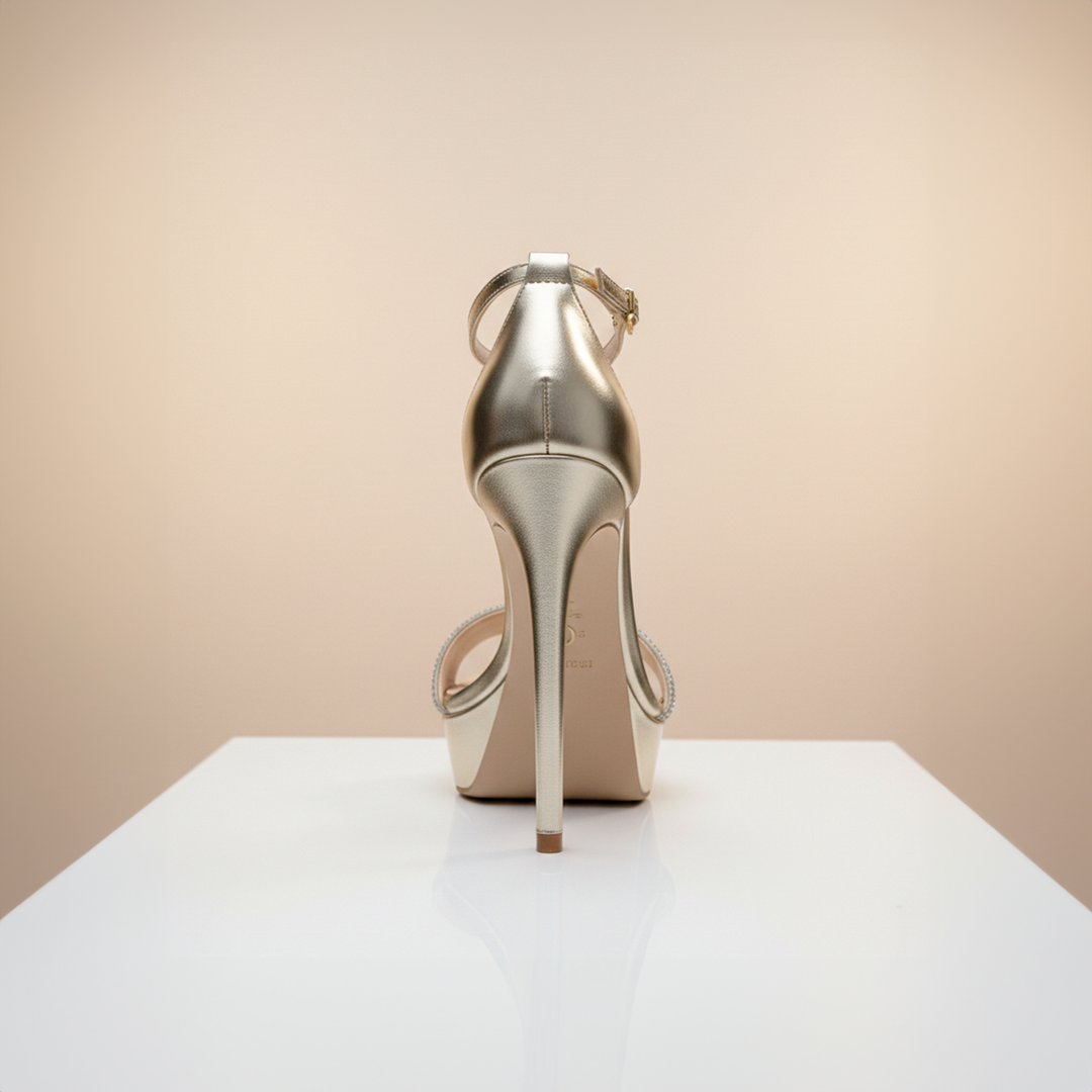 Emma Clara - Zapatos de Fiesta Strap Brillante Vera Dorado