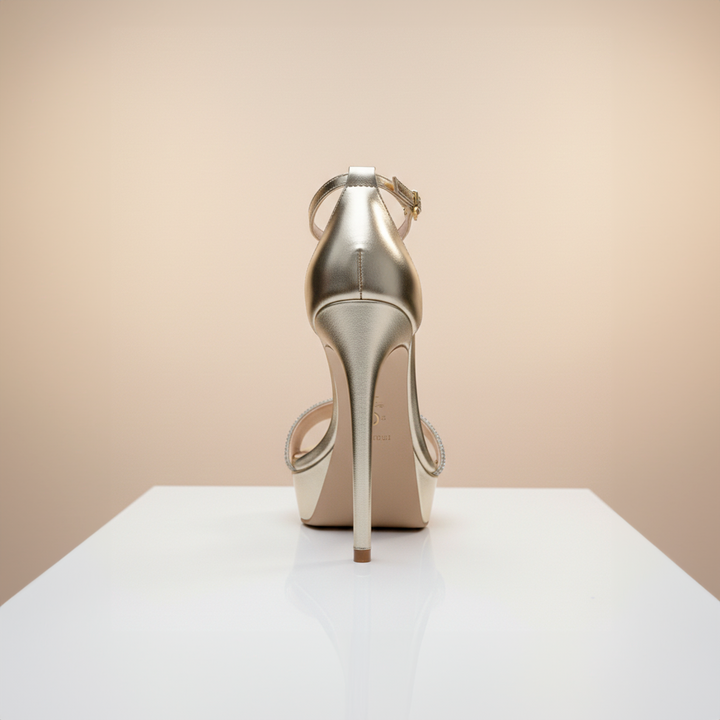 Emma Clara - Zapatos de Fiesta Strap Brillante Vera Dorado