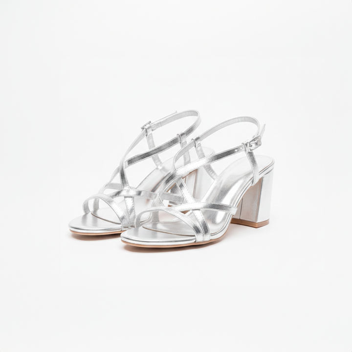 Emma Clara - Zapatos de Fiesta Straps Vicenta Plateado