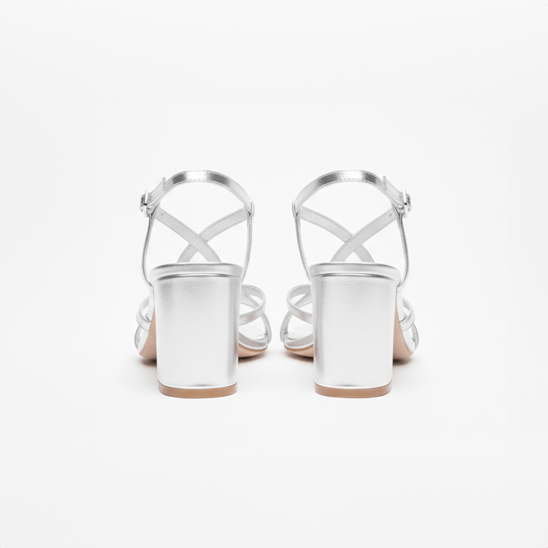 Emma Clara - Zapatos de Fiesta Straps Vicenta Plateado