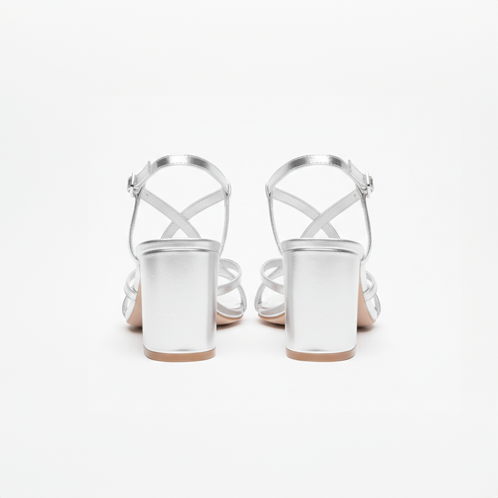 Emma Clara - Zapatos de Fiesta Straps Vicenta Plateado
