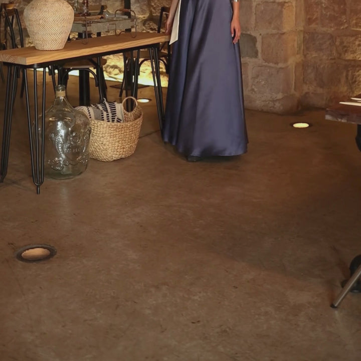 Emma Clara - Maxi Falda Azul Marino
