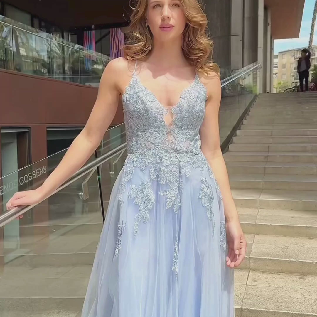Emma Clara - Vestido De Fiesta Princesa Rebecca Verde Sage